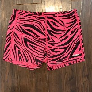 Reebok Zebra Compression Shorts